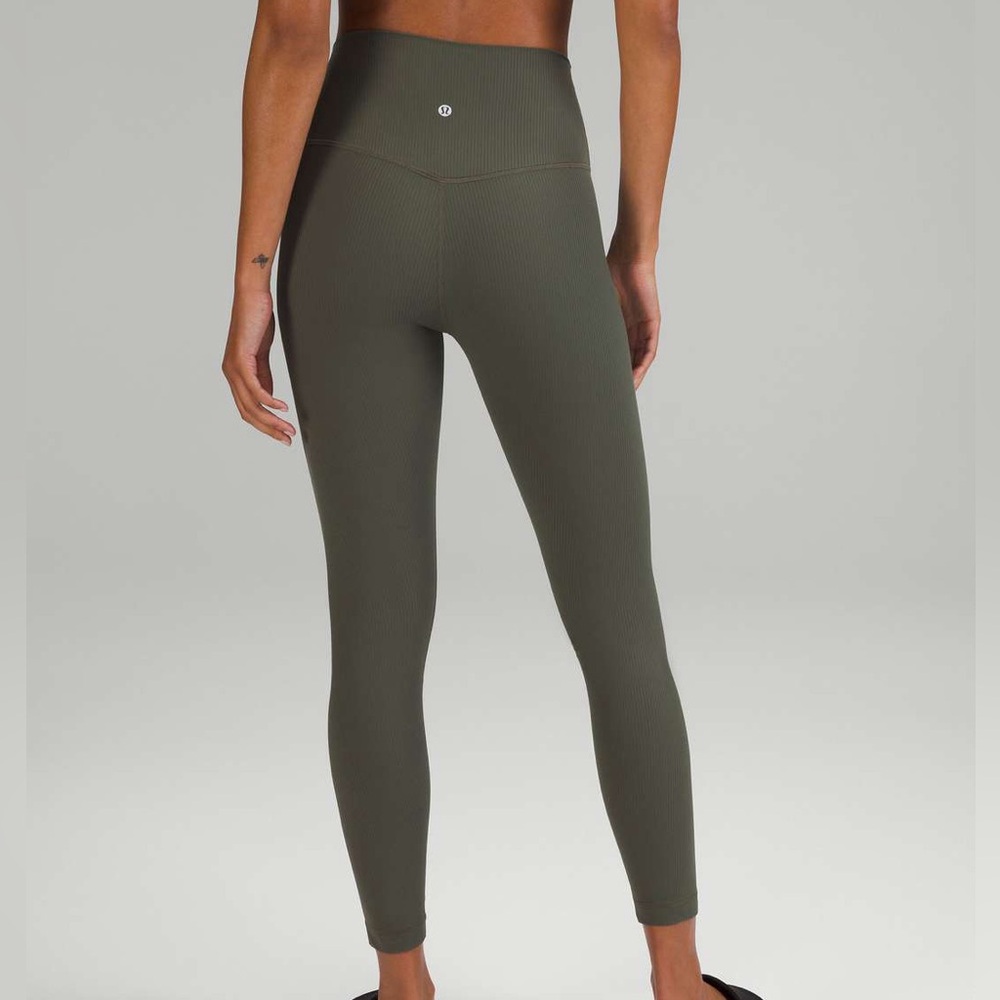 Lululemon Align 25” High-Rise Ribbed Leggings
